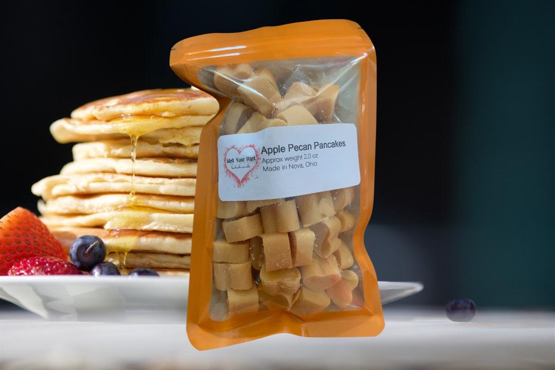 Apple Pecan Pancakes