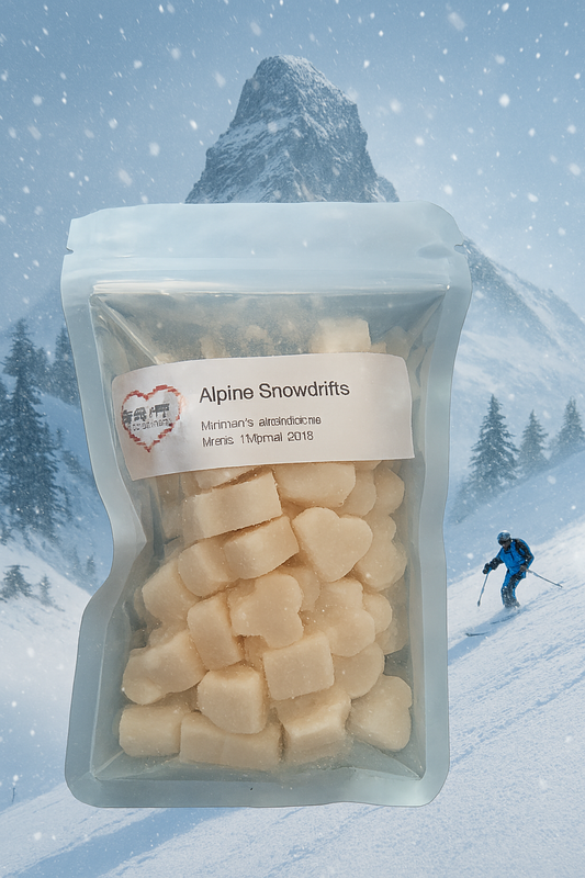 Alpine snow Driifts